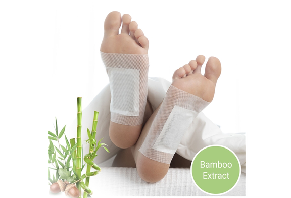 Afbeelding van Detox Voetpleisters Bamboo – Natuurlijke Reiniging en Ontspanning voor je Lichaam!