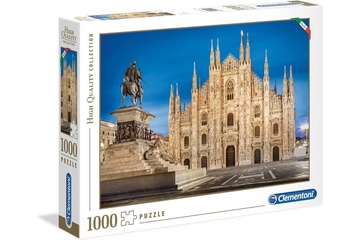 Afbeelding van Bied mee op de Clementoni legpuzzel ‘HQ - Milaan’ – een prachtige puzzel van 1000 stukjes met een beeld van de Dom van Milaan, perfect voor liefhebbers van Italië