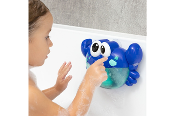 Afbeelding van Muzikale Krab met Zeepbellen – Het Ultieme Badspeeltje voor Plezier en Vermaak!