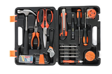 Afbeelding van Ceruzo Gereedschapsset – 45-delig | Compact, compleet & ideaal voor de startende klusser