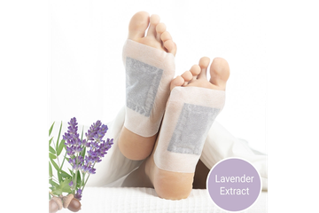 Afbeelding van Detox Voetpleisters Lavendel – Natuurlijke Reiniging en Ontspanning voor je Lichaam!