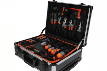 Afbeelding van FX Tools 88-delige Gereedschapskoffer met wieltjes – Alles-in-één Trolley voor de thuisklusser