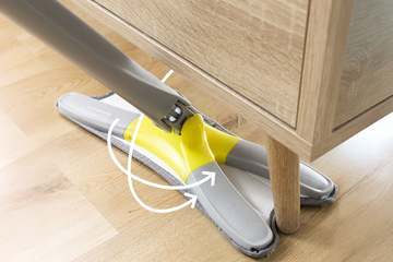 Afbeelding van Zelf uitwringende microvezel dweil – efficiënt schoonmaken zonder moeite