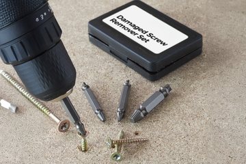 Afbeelding van Boorbitjes om beschadigde schroeven te verwijderen – 4 Stuks | Krachtig, Snel en Efficiënt