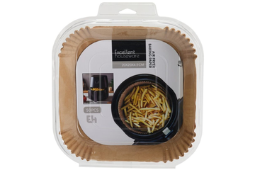 Afbeelding van Handige Set van 50x Airfryer Bakpapier – Voor een schone & gezonde Bereiding