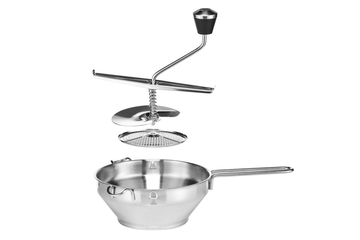 Afbeelding van Roerzeef RVS met 3 Schijven – Jouw Keukenhulp voor Perfecte Purees
