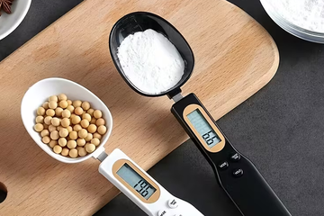Afbeelding van Perfect afwegen voor keuken & bakplezier – digitale lepelweegschaal 0,1 g / 500 g