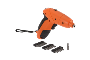 Afbeelding van Compacte Accu Schroefboormachine met 18 Bits – Krachtig, Licht en Direct Klaar voor Gebruik