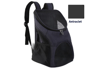 Afbeelding van Comfortabel samen op pad met de rugzak voor honden of katten (tot 10 kg) - donkergrijs