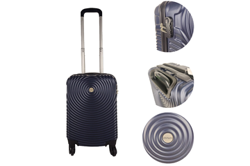 Afbeelding van Ceruzo Handbagage Koffer – 51,5 cm – Stijlvol, Compact & Reisklaar - Kleur blauw