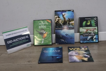 Afbeelding van DVD's van natuurdocumentaires 5 stuks