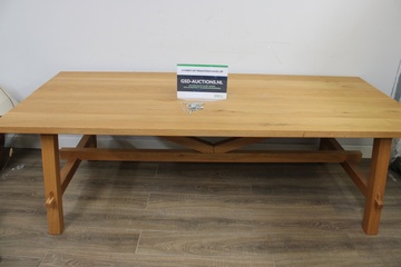 Afbeelding van Grote Ikea Möckelby Eetkamertafel - 235x100