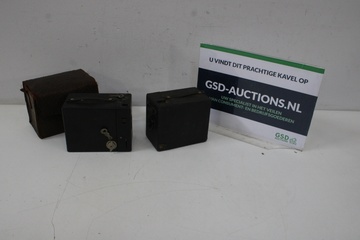 Afbeelding van Set van 2 Vintage Kodak Boxcamera's