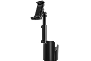 Afbeelding van Smartphone en tablet standaard voor in auto bekerhouder
