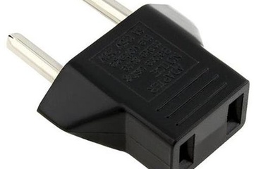 Afbeelding van 10 stuks US-EU Reis Stekker USA naar Europa adapter