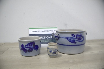 Afbeelding van Set van 3 Keulse Aardewerk Potten''