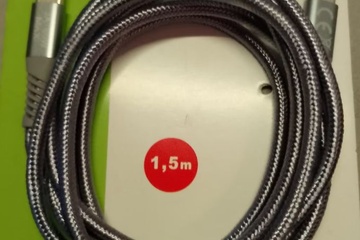 Afbeelding van Usb c kabel naar usb c 1.5 cm nieuw