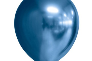 Afbeelding van Ballonnen – 50st – spiegel blauw – ø30cm