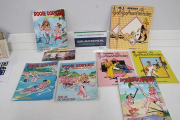 Afbeelding van Mix van 5 De Rooie Oortjes & 4 De Gefrustreerden Stripboeken