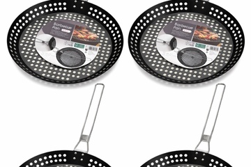 Afbeelding van Partij 4x BBQ Pan 30cm – grillpan voor barbecue