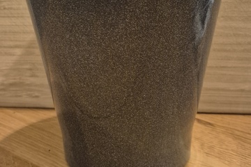 Afbeelding van Donkergrijze bloempot / plantenpot – modern