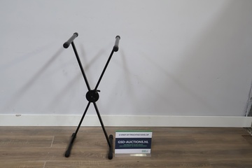 Afbeelding van Zwart X-Vormig Keyboardstatief