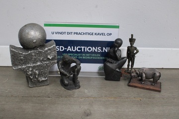 Afbeelding van Mix van 5 Sculpturen