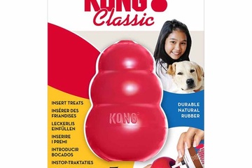 Afbeelding van KONG Classic - Snackbal Honden Speelgoed - Rubber - 10.16cm