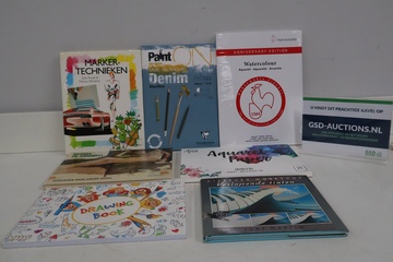 Afbeelding van Mix van Tekenen & Kunst & Schilderboeken (7-Stuks)
