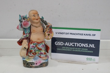 Afbeelding van Kleurrijk Beeld van Lachende Boeddha