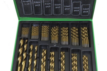 Afbeelding van 99-delige borenset in metalenkoffer