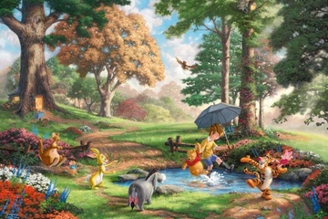 Afbeelding van Schmidt Disney Winnie de Poeh puzzel - 1000 stukjes