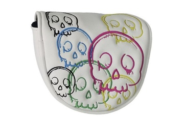 Afbeelding van Legend Putter Mallet Headcover Lucky Wit