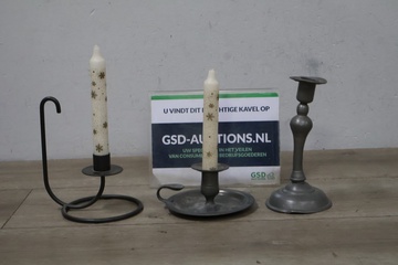 Afbeelding van Kandelaars 3 stuks''