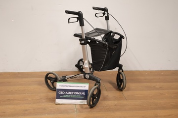 Afbeelding van Zilver/Zwarte Gemino30 Rollator