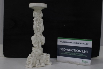 Afbeelding van Vintage Albasten Kandelaar'