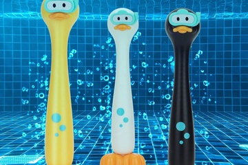 Afbeelding van Diving ducks waterspeelgoed set 3stuks