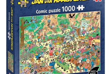 Afbeelding van Jan van Haasteren -Vrolijke Fladderaars -1000 stukjes puzzel