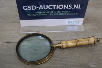 Afbeelding van Vintage Messing Vergrootglas