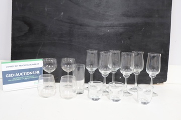 Afbeelding van Set van 14 Drinkglazen'