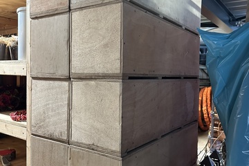 Afbeelding van 247. Houten kubussen 19 stuks