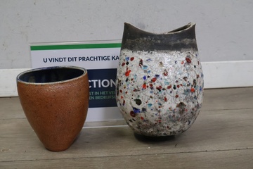 Afbeelding van Keramische vazen 2 stuks