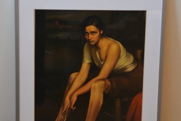 Afbeelding van Artprint: 'La Chiquita Piconera' v. J. Romero de Torres