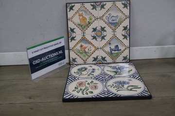 Afbeelding van Set Antieke Wandtegels