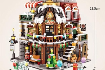 Afbeelding van LOZ 3D Café. Bouwpakket met 2506 onderdelen