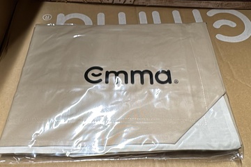 Afbeelding van kussensloop 65x65 Cream en beige percale 100% katoen