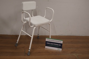 Afbeelding van Douche Stoel/Kruk met Arm- & Rugleuning