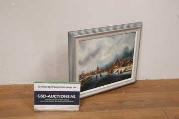 Afbeelding van Klassieke Hollandse Winter - Door P.J.A