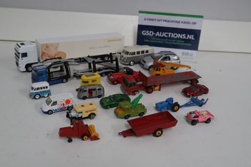 Afbeelding van Collectie Vintage auto's en vrachtwagens