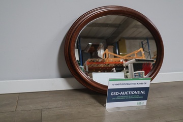 Afbeelding van Ovale wandspiegel'